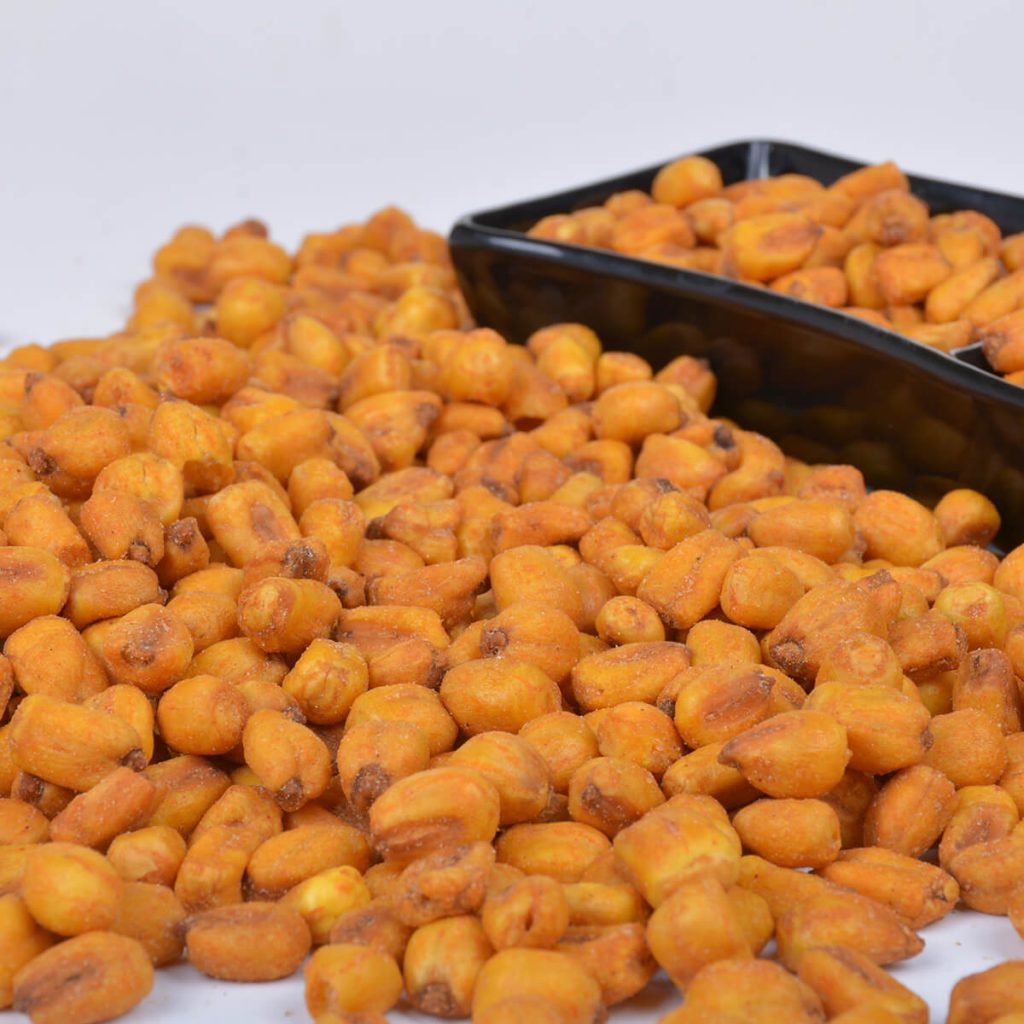 Fried Corn Snack With BBQ Seasoning Anka Kuruyemiş